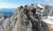 Dolomiti, nuovo crollo a Cima Falkner: si è staccata della roccia nella parte centrale