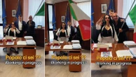 La tiktoker Rita De Crescenzo fa irruzione in Consiglio regionale: ci stiamo acculturando