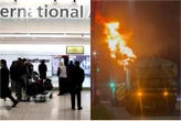 Incendio all’aeroporto di Londra-Heathrow, indaga l’antiterrorismo. Caos voli. Scalo chiuso fino alla mezzanotte di oggi