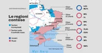 La trappola dei territori richiesti da Putin. Quella cintura di sicurezza che Zelensky non può cedere