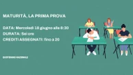 Prima prova maturità 2025: orari, cosa portare e il tototracce