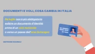 Aeroporti, la rivoluzione: “Carta d’identità e passaporto non vanno più esibiti”