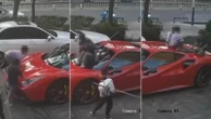 Ferrari da mezzo milione usata come scivolo da 4 bambini: il video della bravata (che costerà cara ai genitori)