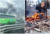 Doppio incendio a Fiumicino, rogo all’isola ecologica e nel cantiere della ‘Liburna’: il Comune chiede l’intervento urgente di Arpa