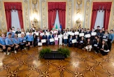 I giovani Alfieri al Quirinale. “Mai rassegnarsi alle cattive notizie”