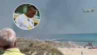 Incendio sul litorale di Ugento, 700 evacuati da camping e resort di lusso. Anche Mario Balotelli