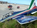 Frecce Tricolori, su Ebay in vendita un pezzo del jet caduto a Pantelleria. Recuperato dai carabinieri