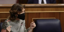 Calvo niega la libertad de expresión a las asociaciones franquistas tras apoyar la supresión del enaltecimiento del terrorismo 