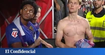 Los ultras del Rayo, a los jugadores del Barcelona: "Ni robando ganáis aquí, perros. Marchaos fuera"