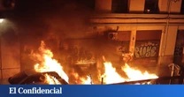 Patrullas ciudadanas en Bilbao contra la quema de contenedores: "Estamos desesperados"