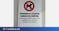 No sin mi perro: colocan carteles de prohibido ir a la consulta del médico con la mascota