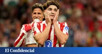 Otro incendio más para Simeone: el "siempre a mí" de Julián Álvarez tras sacarle del campo