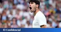 Alcaraz aprieta los dientes, resiste el cañón de Rublev y manda un mensaje a Wimbledon