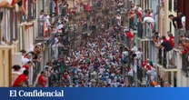 Los toros de José Escolar protagonizan un encierro limpio y algo más lento (con susto final en la plaza)