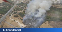 Un incendio de nivel 1 en Colmenar Viejo obliga a desalojar varias viviendas y desplegar 28 medios
