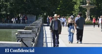 El Retiro y otros ocho parques de Madrid, cerrados esta tarde de viernes por viento y altas temperaturas