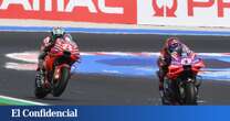 Enea Bastianini logra una polémica victoria ante Jorge Martín y Marc Márquez