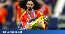 Cucurella se viene arriba para cantar el hit del verano y bailarlo: "Haaland tiembla"