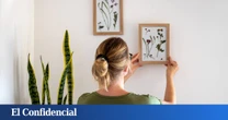 Colgar cuadros sin taladrar es posible con estas soluciones