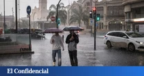 Sube a roja la alerta por lluvias en Cataluña y Valencia, donde han suspendido las clases este lunes