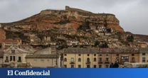 Se derrumba la Peña Magdalena en San Esteban de Gormaz (Soria): no hay heridos