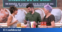 Luis Alberto Zamora, 'nutriman' de 'Y ahora Sonsoles', advierte sobre el exceso de consumo de sal en España: "El doble de lo recomendado"