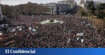 Varias calles del centro van a estar cortadas al tráfico en Madrid este domingo: hay convocada una manifestación masiva