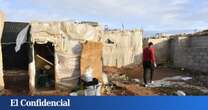 Arden unas 120 chabolas en un incendio en un poblado de Lucena del Puerto (Huelva) sin daños personales