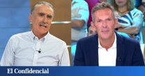 Juan y Medio rompe una lanza en favor de su rival Joaquín Prat: pide paciencia a Telecinco y confía en la "remontada" de 'El tiempo justo'
