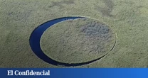 Una extraña estructura con forma de anillo aparece en un lago y la ciencia busca una explicación