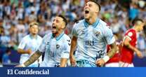 El polémico gol del Málaga que protestó todo el banquillo del Nástic de Tarragona