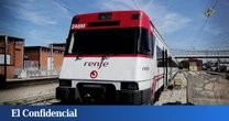 Dos heridos leves tras descarrilar un cercanías cerca de la estación de San Fernando de Henares (Madrid)
