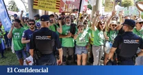 La Policía abre un expediente disciplinario al agente que agredió a una docente en Valencia