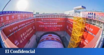 La mayor tuneladora ferroviaria del planeta bate su propio récord mundial y cruza el Yangtsé