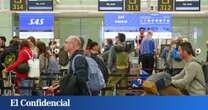 Detenido un pasajero en el aeropuerto de Barcelona por amenazar a la tripulación