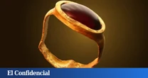 Descubren en Israel un anillo de oro enterrado 2.300 años: pudo ser de una joven prometida