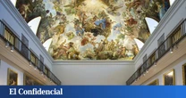 La majestuosa biblioteca de Madrid con frescos de Luca Giordano que puedes visitar gratis