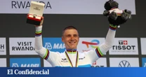 Evenepoel, tricampeón del mundo tras doblar a Pogacar: "Cuando le vi, supe que debía apretar"