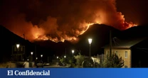 Sigue activo el incendio de Carballeda de Valdeorras (Ourense) tras quemás más de 500 hectáreas