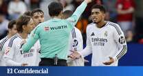 Munuera Montero homenajea a Negreira y el Real Madrid se desespera con los árbitros (1-1)