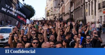Cientos de funcionarios de prisiones marchan al Congreso para exigir ser reconocidos como agentes de autoridad