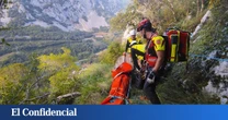 Herido grave un escalador alemán tras despeñarse 30 metros en la vía ferrata de La Hermida