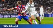 Posibles alineaciones del Atlético de Madrid - Real Madrid de Champions League