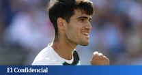 Carlos Alcaraz debuta sobre la hierba de Queen's con victoria ante Walton (6-4 y 7-6)