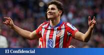 Julián Álvarez lanza al Atleti ante Osasuna y lo deja líder en solitario de la Liga (1-0)