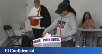 Solo un 13% acude a las urnas en México para elegir jueces y Sheinbaum califica la elección de "éxito"