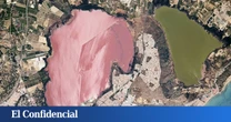 La NASA mira a España desde el espacio y encuentra una enorme estructura de color rosa