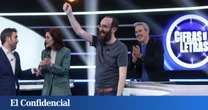Diego Aguado consuma su gran gesta en 'Cifras y letras': gana el bote de 70.000 euros en La 2