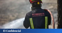 Extinguido un incendio forestal en Collado Mediano (Madrid) que afectó a tres viviendas
