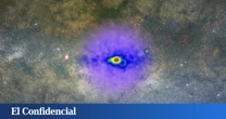 Un resplandor de rayos gamma aparece en el centro de la Vía Láctea: podría ser la sustancia más esquiva del universo
